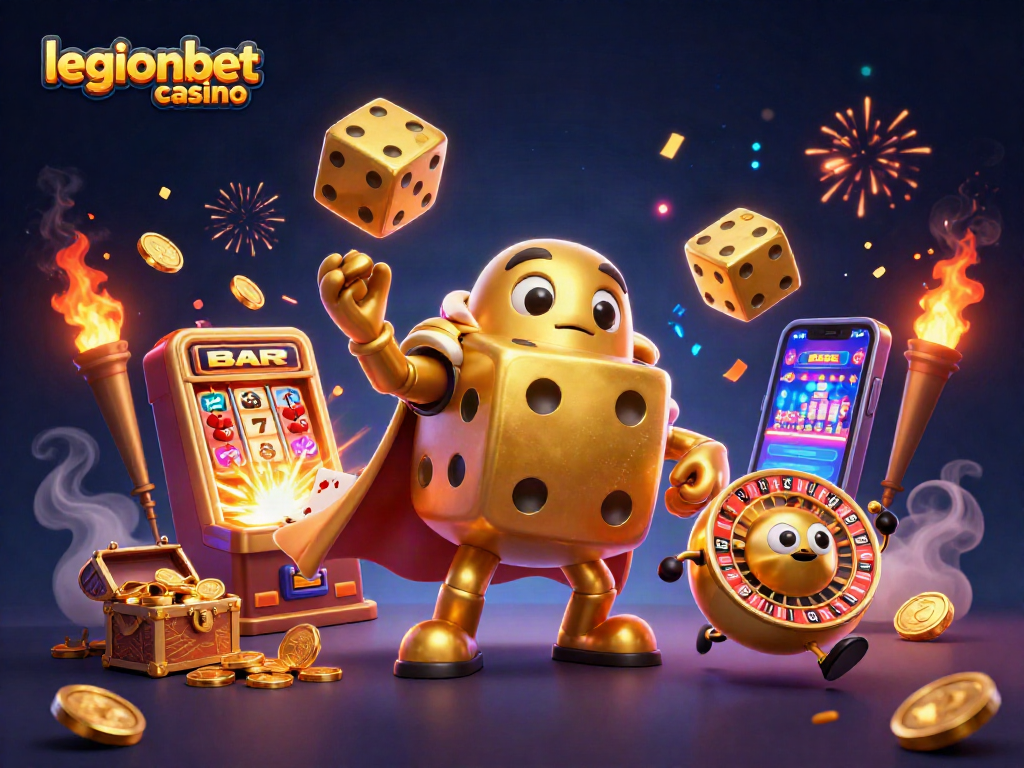 Experience thrilling fun at legionbet casino with vibrant 3D gaming elements and rich designs.