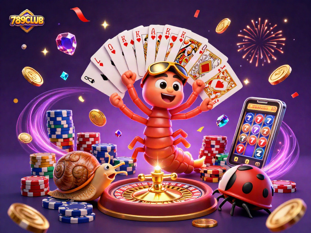 Experience the thrill of 789CLUB with dynamic casino gameplay and vibrant characters!
