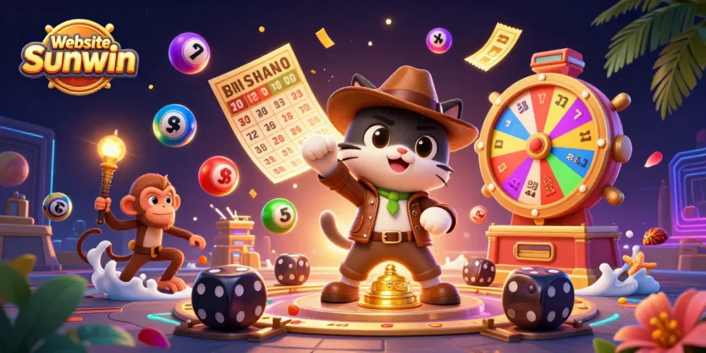 Engage with the exciting Website Sunwin gaming experience, discovering vibrant lottery and casino elements.